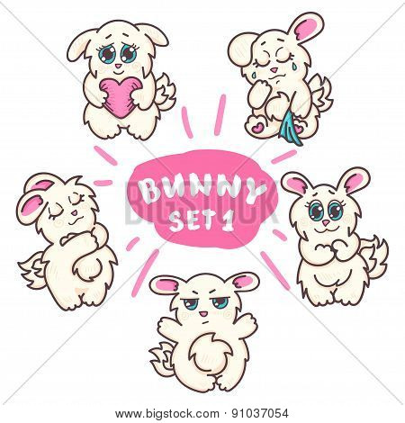 Bunnies set