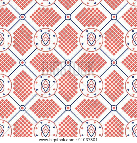 Hipster geometric pattern