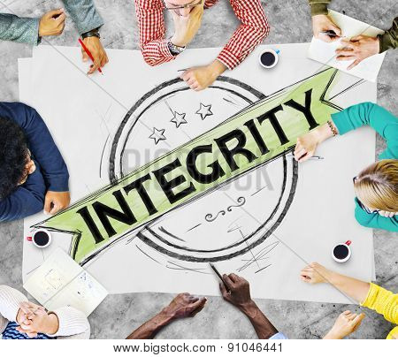 Integrity Attitude Belief Fairness Trustable Concept