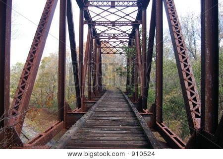 Verlassene Pennsylvania Railroad Trestle