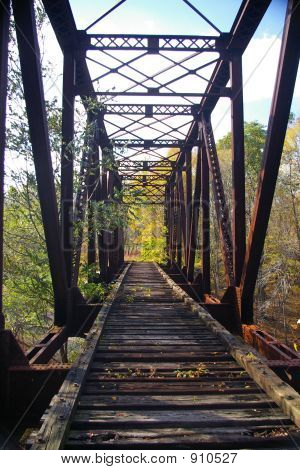 Verlassene Pennsylvania Railroad Trestle