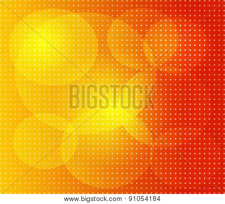 Orange dot background