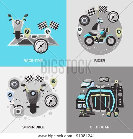 Rider Flat Set