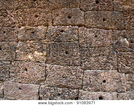 Brick wall