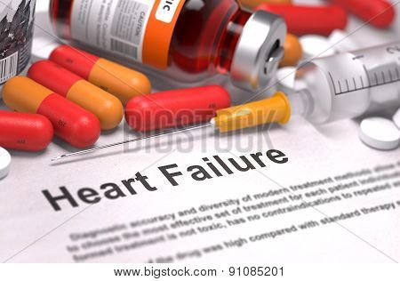 Heart Failure Diagnosis. Medical Concept.