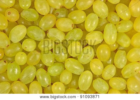 Green Grapes Background