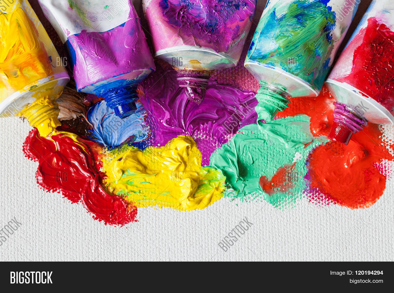 Tubes Oil Paint Artist Image & Photo (Free Trial) Bigstock