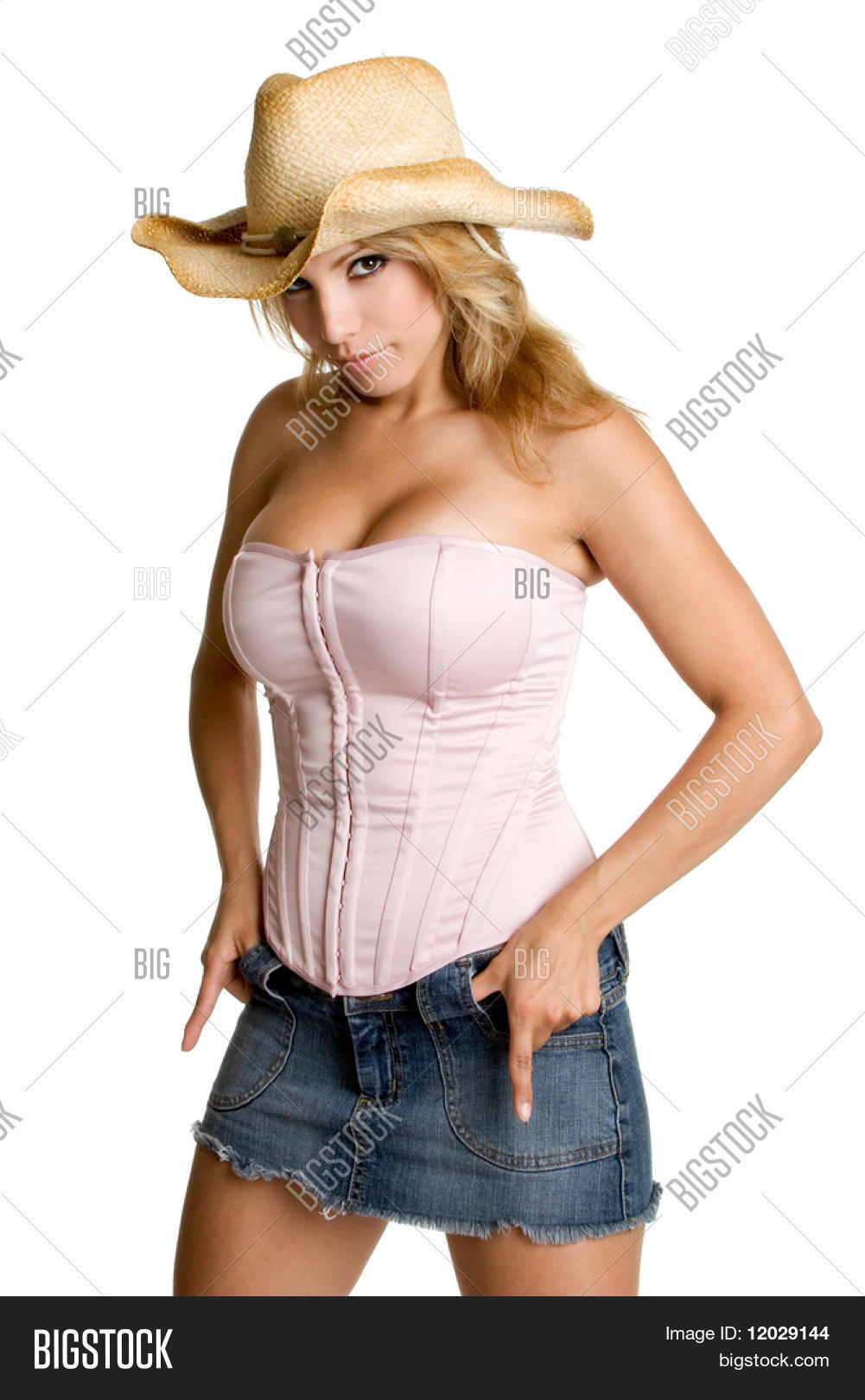 Sexy cowgirl boobs