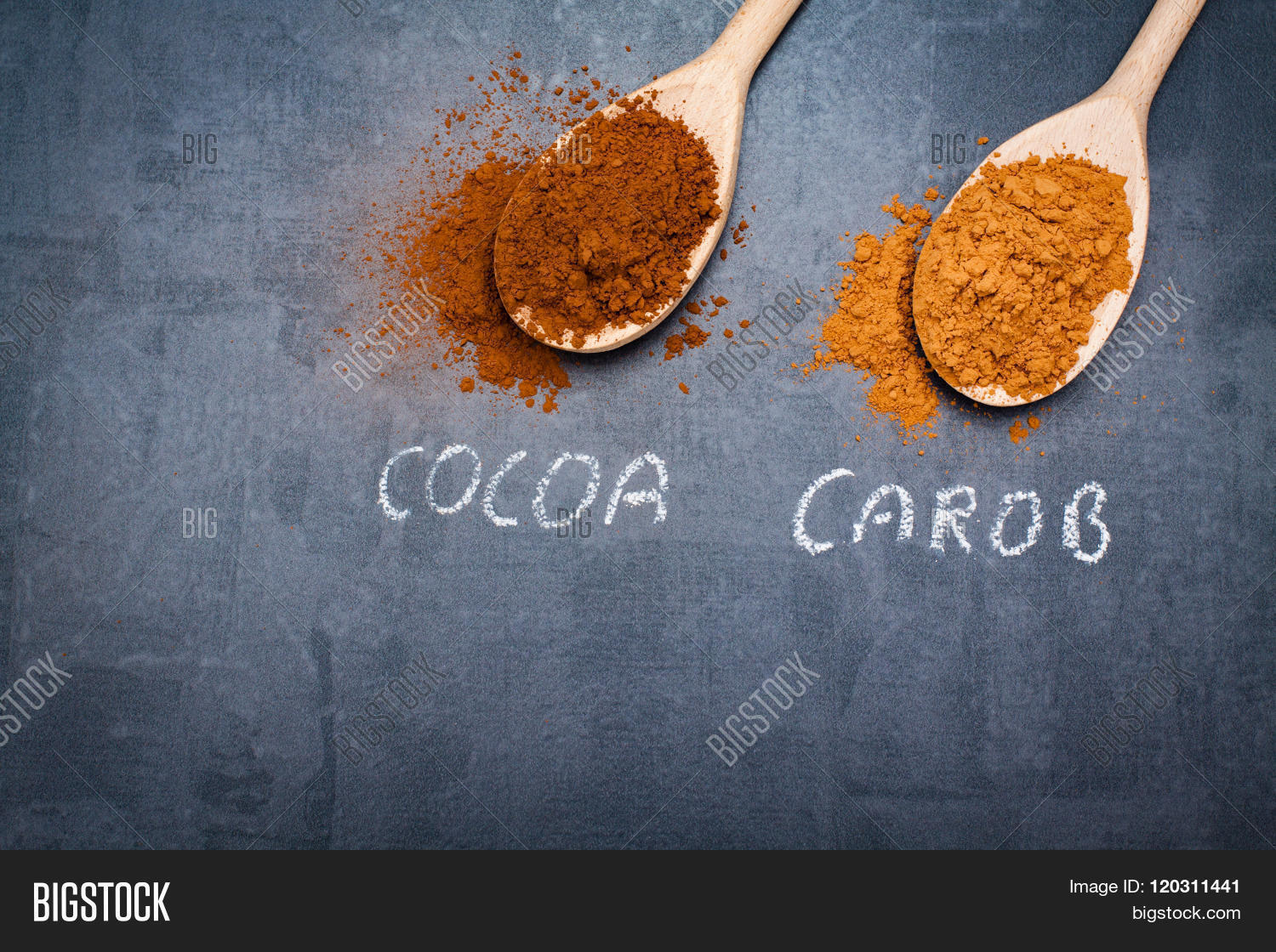 Carob Cocoa Powder Image & Photo (Free Trial) Bigstock