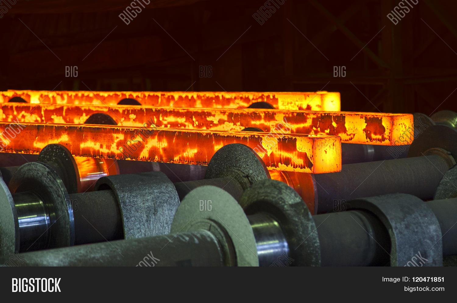 Hot Steel Slabs Image & Photo (Free Trial) | Bigstock