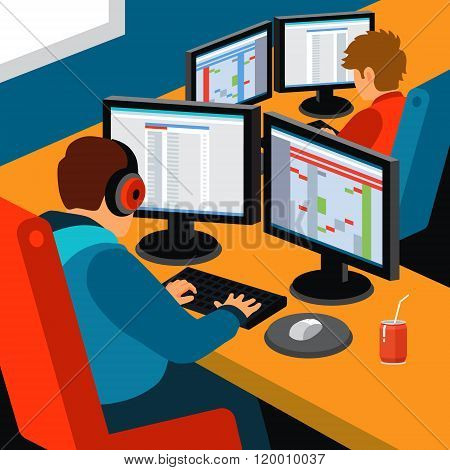 Software development office