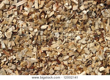 Copeaux de bois, adapté pour le fond