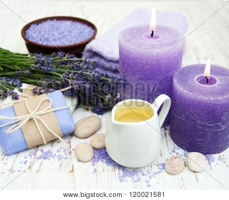 Lavender With Essencial Oil