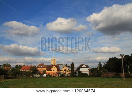 vidnava city (weidenau) in the cezch republic