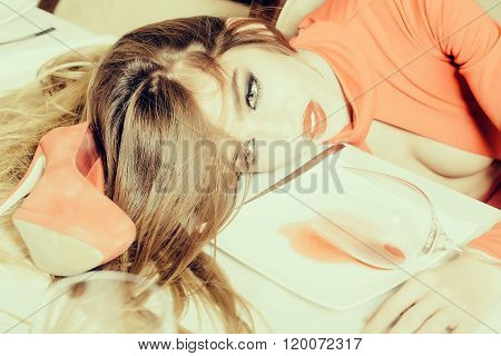 Glamour Srunk Woman