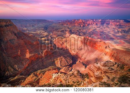 Amazing Sunrise Image Of The Grand Canyon