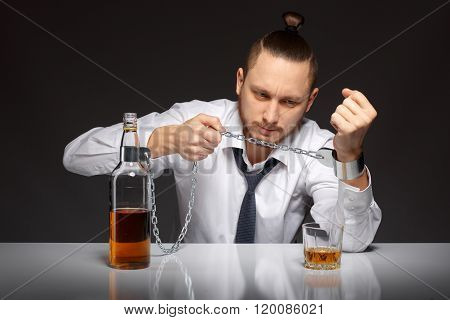 Alcohol dependence in men