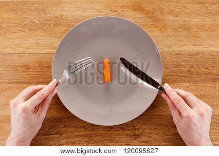 Concept of dieting, healthy eating