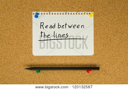 Read Between The Lines