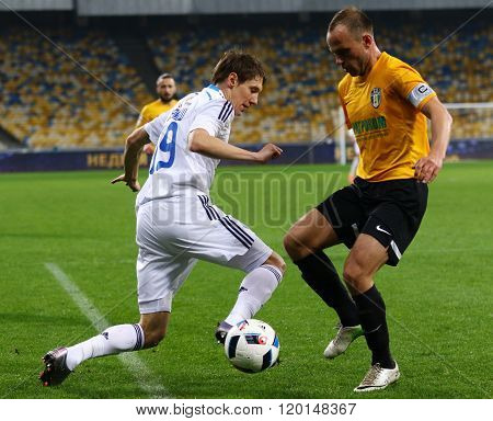 Ukrainian Cup Quarterfinal Game Fc Oleksandria Vs Fc Dynamo Kyiv In Kyiv, Ukraine