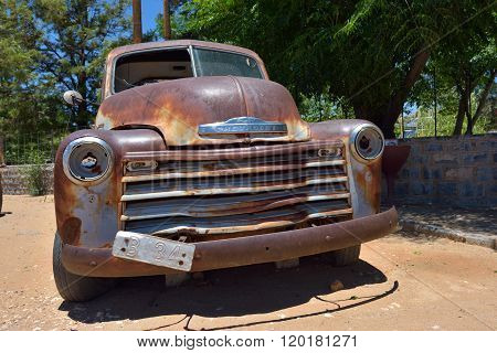 Abandoned Old Chevrolet Car