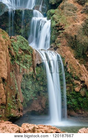 Ouzoud waterfalls in Grand Atlas village of Tanaghmeilt