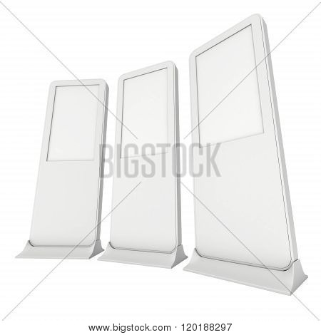 Trade Show Booth Lcd Kiosk Stand.