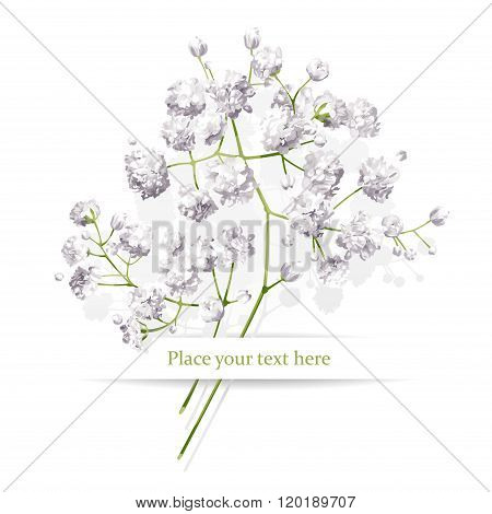 Little White Flowers Bouquet
