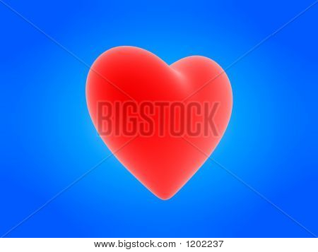 Un cuore rosso