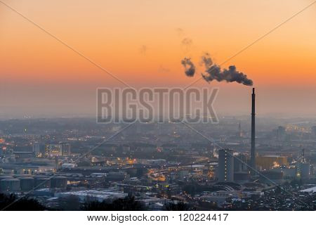 austria, linz, industrial area