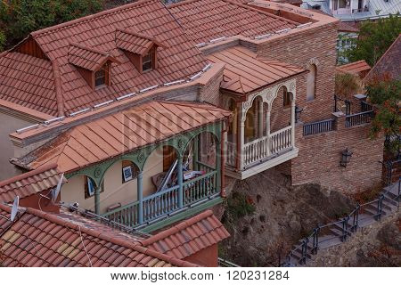 Old Balkony In Old City