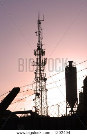 Industrielle silhuet