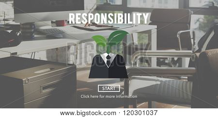 Responsibility Roles Task Obligation Duty Responsible Concept