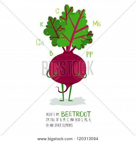 cartoon style vegetable