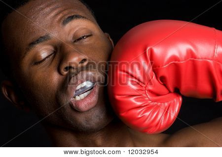 Homem de boxe