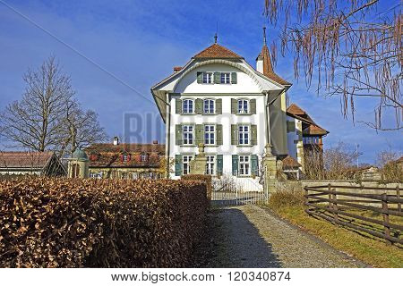 Switzerland, Bern, Wittigkofen Palace