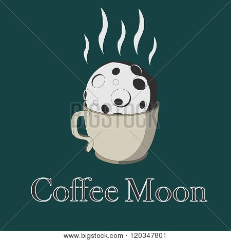 Coffee and moon
