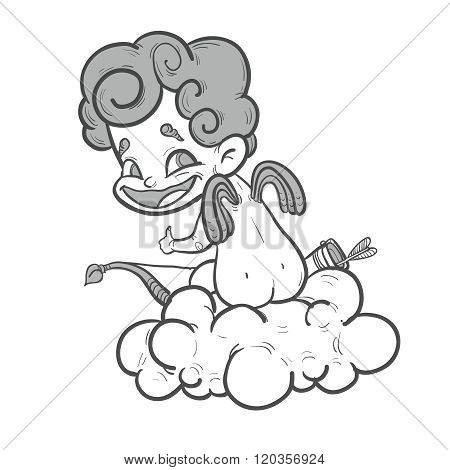 Funny cupid strike
