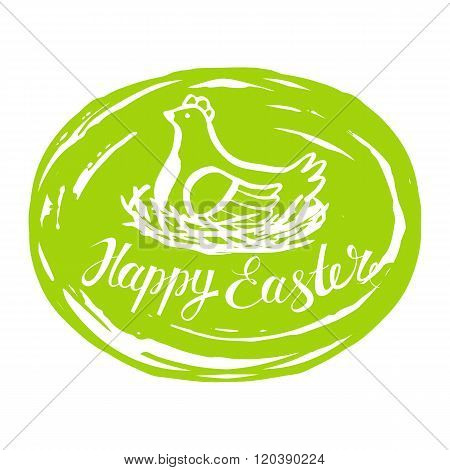 Easter Folk Card