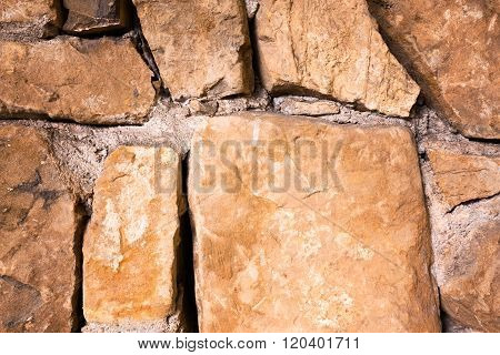 Large Glossy Stone Wall