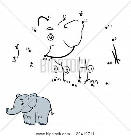 Numbers Game, Dot To Dot (elephant)