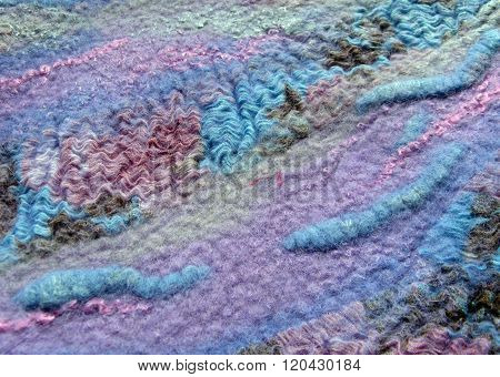 felt, background, material, Multi-colored wool, texture,