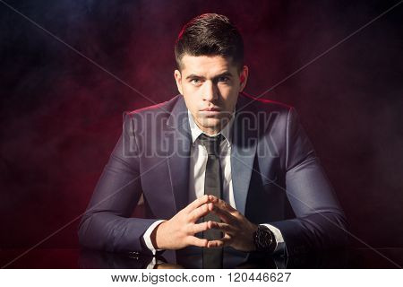 Serious Young Businessman