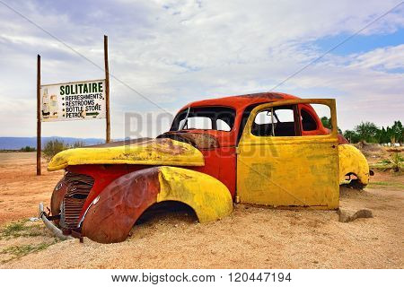 Abandoned Old Hudson Car