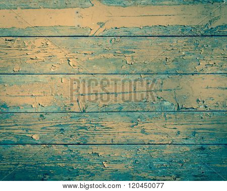 Old wooden plank background/ texture
