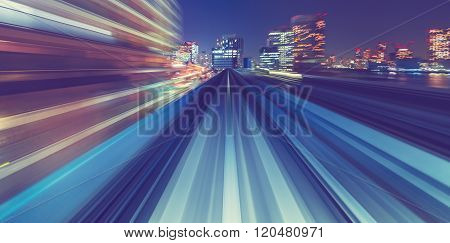 High Speed Technology Concept Via A Tokyo Monorail