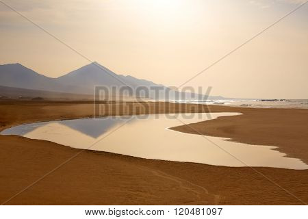 Cofete Fuerteventura Barlovento beach at Canary Islands of Spain