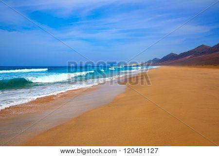Cofete Fuerteventura Barlovento beach at Canary Islands of Spain