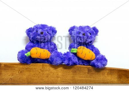 Purple Teddy Bear