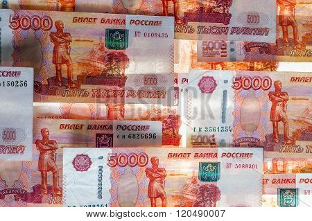 Russian Five-thousandth Banknotes